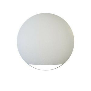 Panlux Venkovní nástěnné LED svítidlo Leon Circle bílá, IP65, 2 W obraz