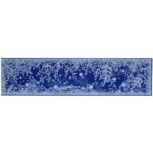 Okenní fólie Zasněžené větvičky, 64 x 15 cm obraz