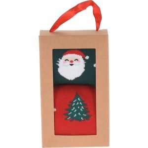 Dámské vánoční ponožky Santa Claus II, 2 páry obraz