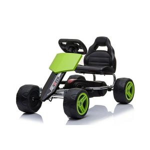 Baby Mix Dětská šlapací motokára Go-kart Speedy, zelená obraz