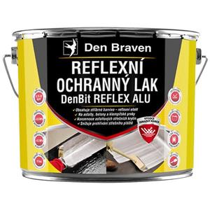 Reflexní ochranný lak Den Braven DenBit REFLEX ALU 4, 5 kg obraz