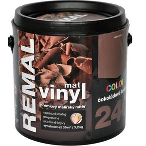 Remal Vinyl Color mat čokoládově hnědá 3, 2kg obraz