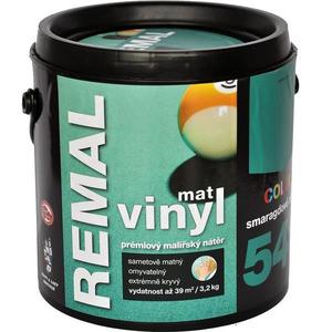 Remal Vinyl Color mat smaragdově zelená 3, 2kg obraz