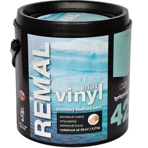 Remal Vinyl Color mat tyrkysově modrá 3, 2kg obraz