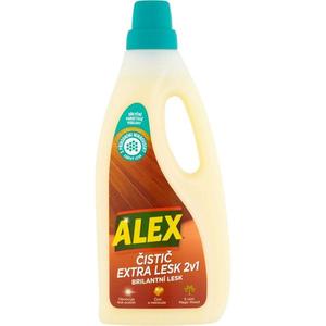 Čistič ALEX extra lesk 2v1 750 ml obraz