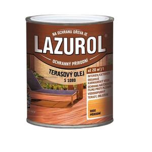 Lazurol terasový olej bezbarvý 0, 75l obraz