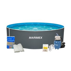 Marimex | Bazén Marimex Orlando 3, 05x0, 91 m s pískovou filtrací a příslušenstvím - motiv šedý | 19900189 obraz