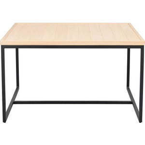 Konferenční stolek s deskou z dubového dřeva v přírodní barvě ø 80 cm Deerfield – Rowico obraz