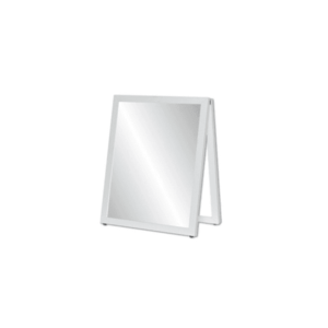 Elvisia Zrcadlo ZINA | bílá 50 x 40 cm obraz