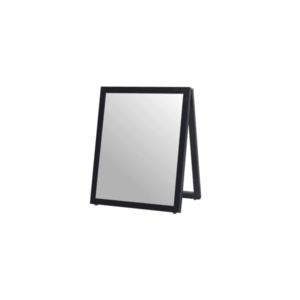 Elvisia Zrcadlo ZINA | černá 50 x 40 cm obraz
