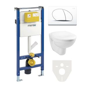 MEREO WC komplet pro sádrokarton s příslušenstvím MM02SET obraz