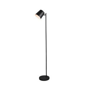 Stojací lampa černá dobíjecí včetně LED 4-stupňové stmívatelné - Mateo obraz