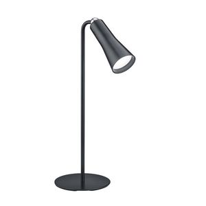 Moderní stolní lampa černá dobíjecí 3-stupně stmívatelná - Samuel obraz