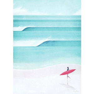 Plakát 30x40 cm Surf Girl IV - Travelposter obraz