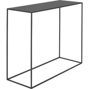 Černý konzolový kovový stůl CustomForm Tensio, 100 x 35 cm obraz