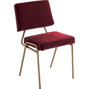 Červená jídelní židle Simple - CustomForm obraz