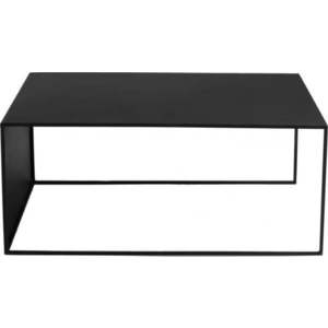 Černý konferenční stolek CustomForm 2Wall, délka 100 cm obraz