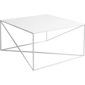 Bílý konferenční stolek CustomForm Memo, 100 x 100 cm obraz