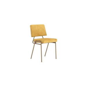 Žlutá jídelní židle Simple - CustomForm obraz