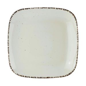 Mělký talíř 27 cm, bílý obraz