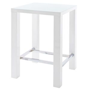Barový stolek Bílý obraz