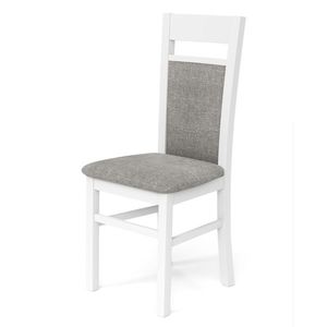 Jídelní židle GIRORD 2 bílá/šedá obraz