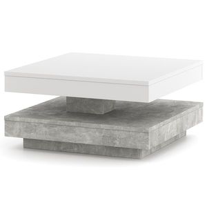 Konferenční stolek JOSH bílá/beton obraz