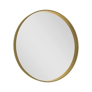 SAPHO NOTION kulaté zrcadlo v rámu ø 60cm, zlato mat NT600G obraz