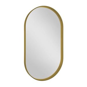 SAPHO AVONA oválné zrcadlo v rámu 40x70cm, zlato mat AV400G obraz