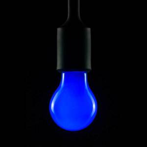 Segula Žárovka LED, modrá, E27, 2 W, stmívatelná obraz