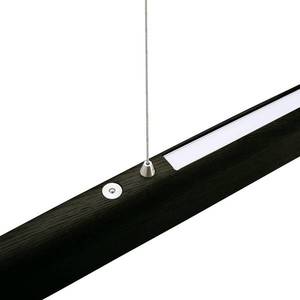 HerzBlut HerzBlut Arco LED závěsná lampa jasan dub dřevěné uhlí 130cm obraz