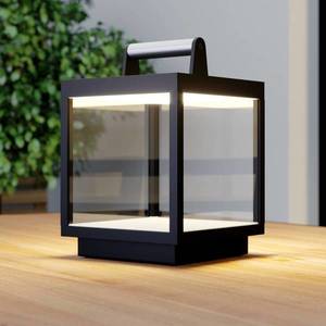 Lucande Nabíjecí stolní lampa Lucande LED Cube, hliník, USB, IP54, stmívatelná obraz