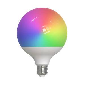 LUUMR LUUMR Smart LED, E27, G125, 9W, RGB, Tuya, WLAN, matný, CCT obraz