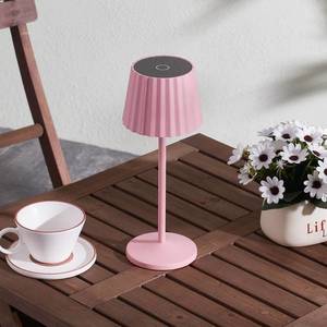 Lindby Nabíjecí stolní lampa Lindby LED Esali, růžová obraz