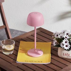 Lindby Nabíjecí stolní lampa LED Lindby Arietty, růžová obraz