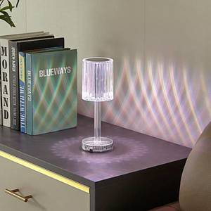 Lindby Lindby LED dobíjecí stolní lampa Louane, 25, 7 cm, USB, RGBW obraz