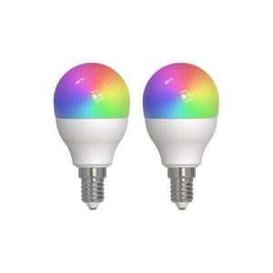 LUUMR LUUMR Smart LED kapková lampa, E14, 4, 9W, CCT, RGB, Tuya, 2 kusy obraz