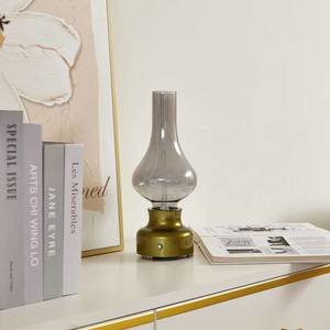 Lindby Nabíjecí stolní lampa Lindby LED Maxentius, zelená, dotykový stmívač obraz