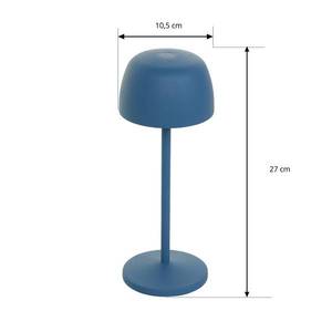 Lindby Nabíjecí stolní lampa LED Lindby Arietty, žlutá/modrá/růžová sada 3 kusů obraz