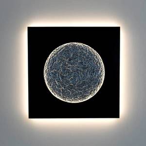 Holländer Nástěnné svítidlo Plenilunio LED, hnědá/stříbrná, šířka 100 cm obraz