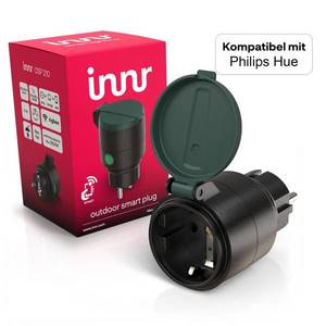 Innr Lighting Venkovní zásuvka Innr Smart Plug, IP44, plast, černá obraz