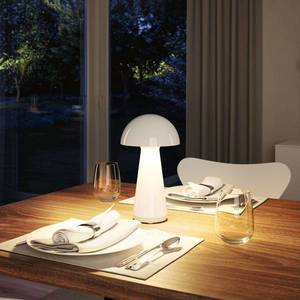 Paulmann Nabíjecí stolní lampa Paulmann LED Onzo, bílá, plast, IP44 obraz