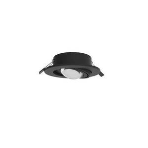 MEGATRON MEGATRON LED vestavné bodové svítidlo Planex Powerlens, 4, 8 W, černé obraz