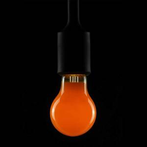 Segula LED žárovka, oranžová, E27, 2 W, stmívatelná obraz