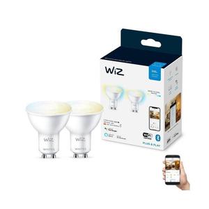 WiZ SADA 2x LED Stmívatelná žárovka PAR16 GU10/4, 7W/230V 2700-6500K CRI 90 Wi-Fi-WiZ obraz