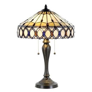 Stolní lampa Tiffany Show - Ø 40*58 cm 5LL-5497 obraz