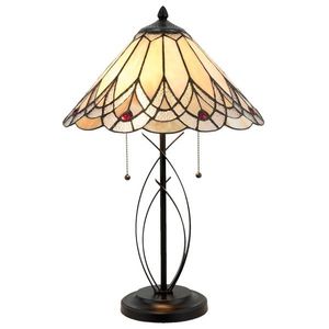 Stolní lampa Tiffany Peaceful - 40*60 cm 2x E27/60W 5LL-5186 obraz