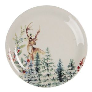 Dezertní keramický talířek Dearly Christmas – Ø 20 cm DCHDP obraz