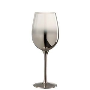 Sklenička na víno Silver Glass - Ø 8*23 cm 7725 obraz