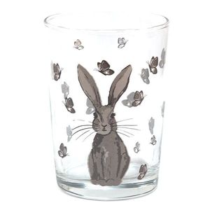 Sklenička na vodu se zajíčkem Rustic Easter Bunny - Ø 8*12 cm / 450ml 6GL4088 obraz